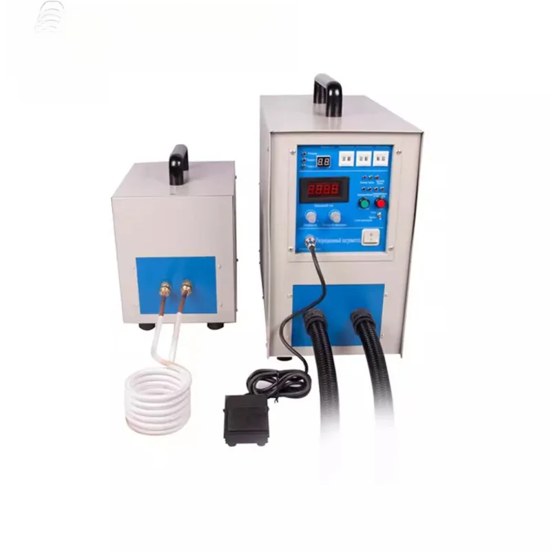 High Temperature Electric Metal Copper Smelting Equipment 1Kg Induction Furnace Melting Gold