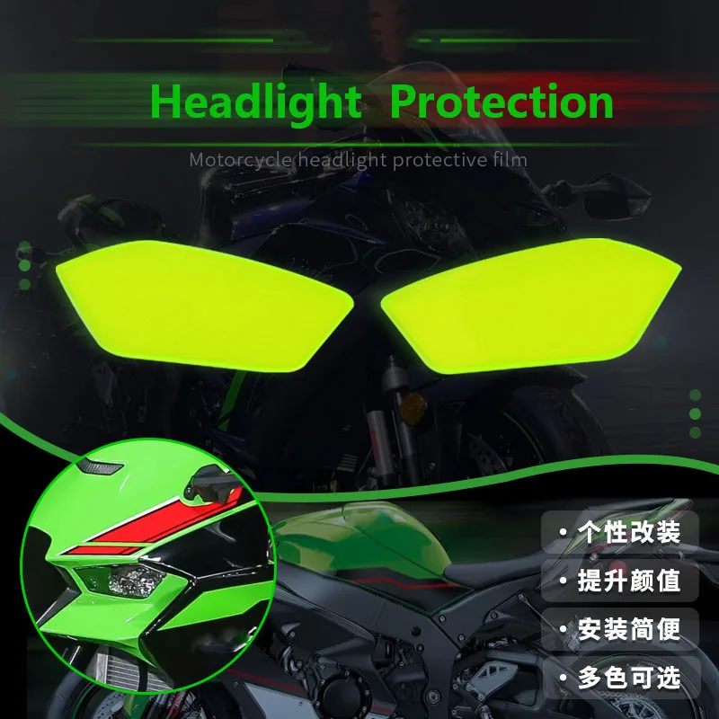 

Motorcycle Headlight Guard Head Light Shield Screen Cover Protector Fit For ZX-10R ZX10R ZX 10R 2021 2022 2023 2024 2025