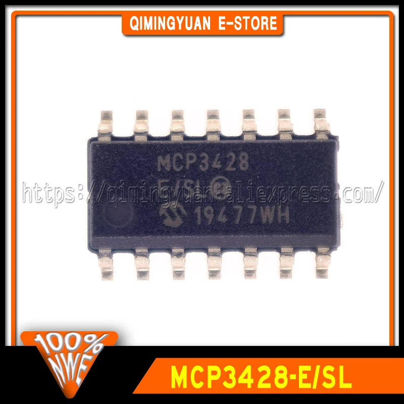 1~20PCS/LOT MCP3428-E/SL MCP3428 SOP14 100% New Original In Stock