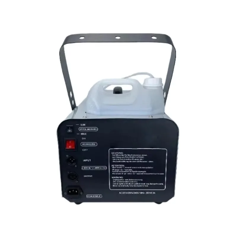 ماكينة ثلج معدنية كهربائية بقدرة 1500 وات - جهاز تحكم عن بعد معدات تساقط الثلوج الصغيرة لعرض عيد الميلاد #4