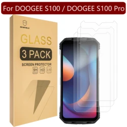 Mr.Shield [3-Pack] Screen Protector For DOOGEE S100 / DOOGEE S100 Pro [Tempered Glass]