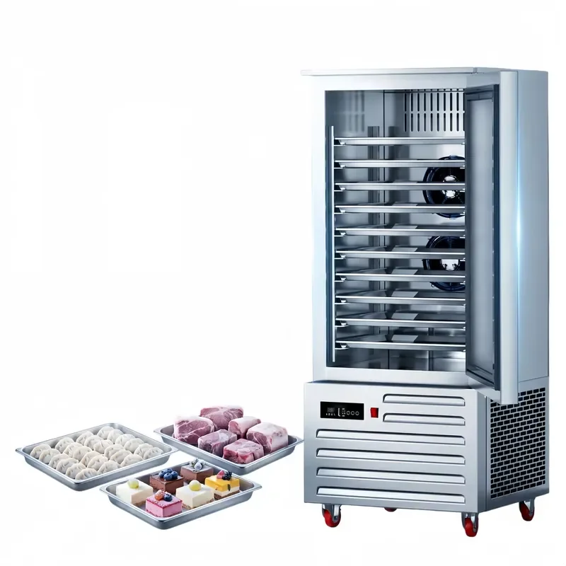 for -80 C Shock Freezer 150L 300L Industrial Quick Freezing Machine for Seafood Meat Blast Chiller Commercial Deep Freezer