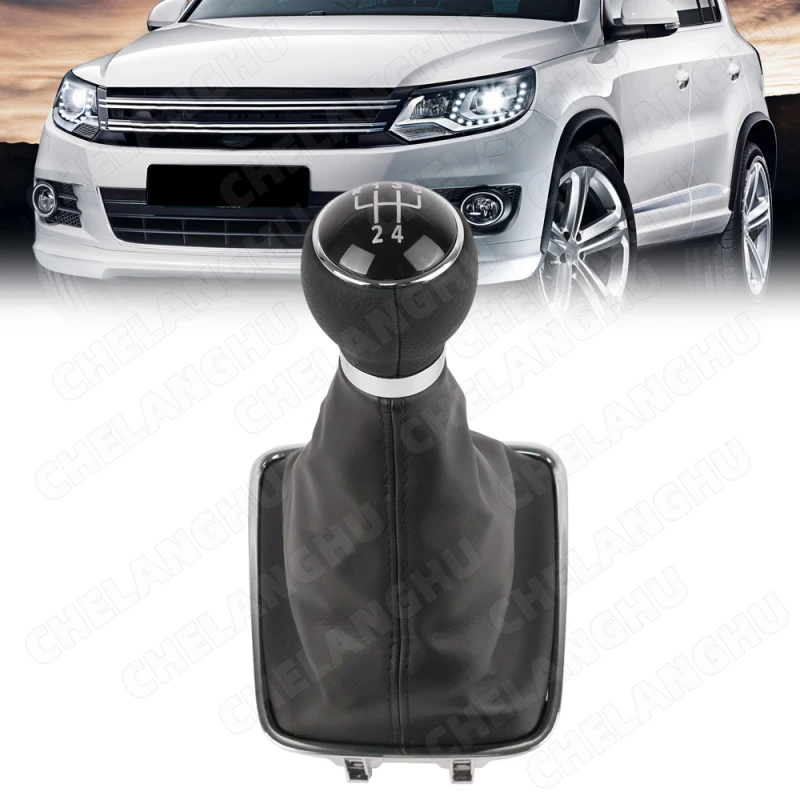 

Для VW Golf Plus 2005 2006 2007 2008 2009 2010 2011 2012 2013 2014 Новая 5-скоростная автомобильная ручка переключения передач из искусственной кожи