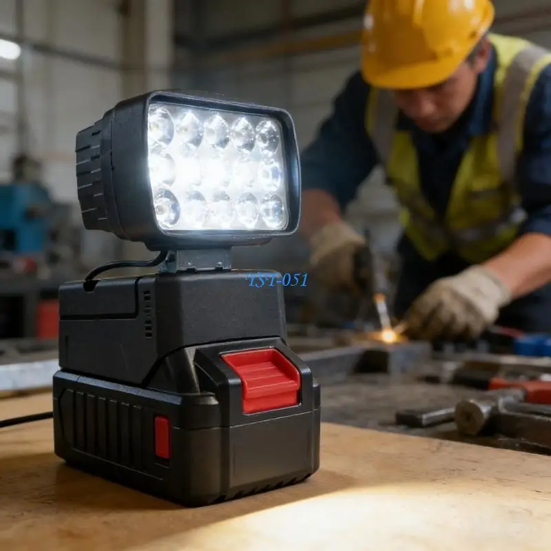 E15A Energy Efficient LED Work Lamp With Stable Light Output To Minimize Power Consumption For Economical Tool Applications