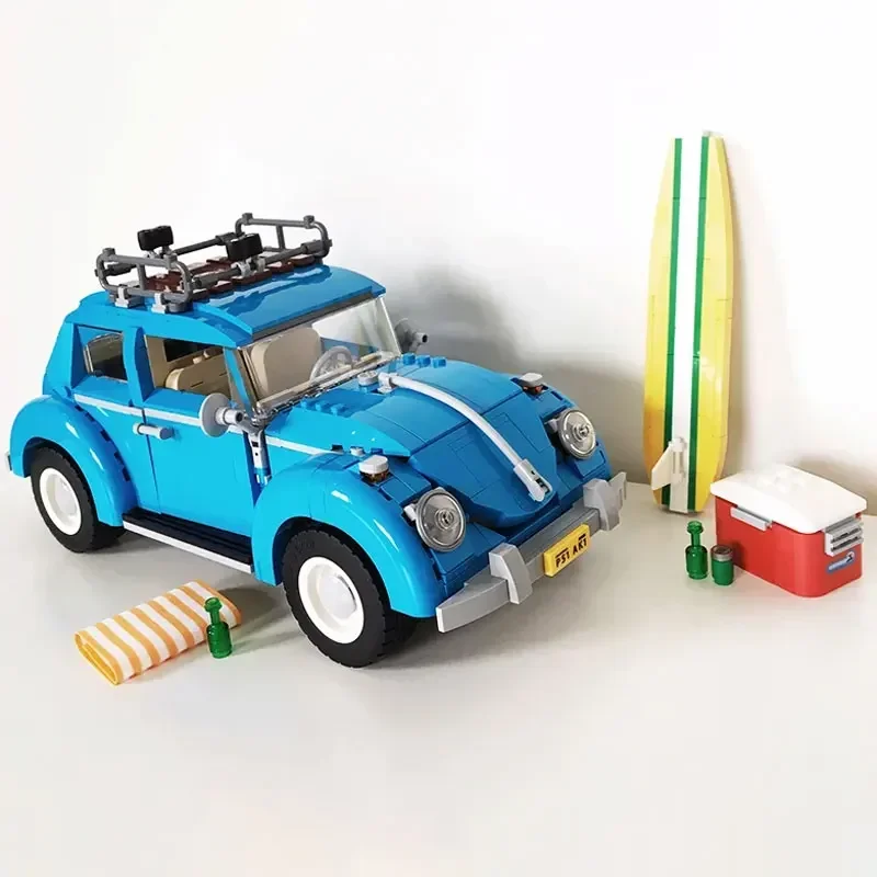 Technical modularize design Model car be compatible 10252 splicing Brick Buiilding Block Bricks Educational Toy Gif 1167pcs