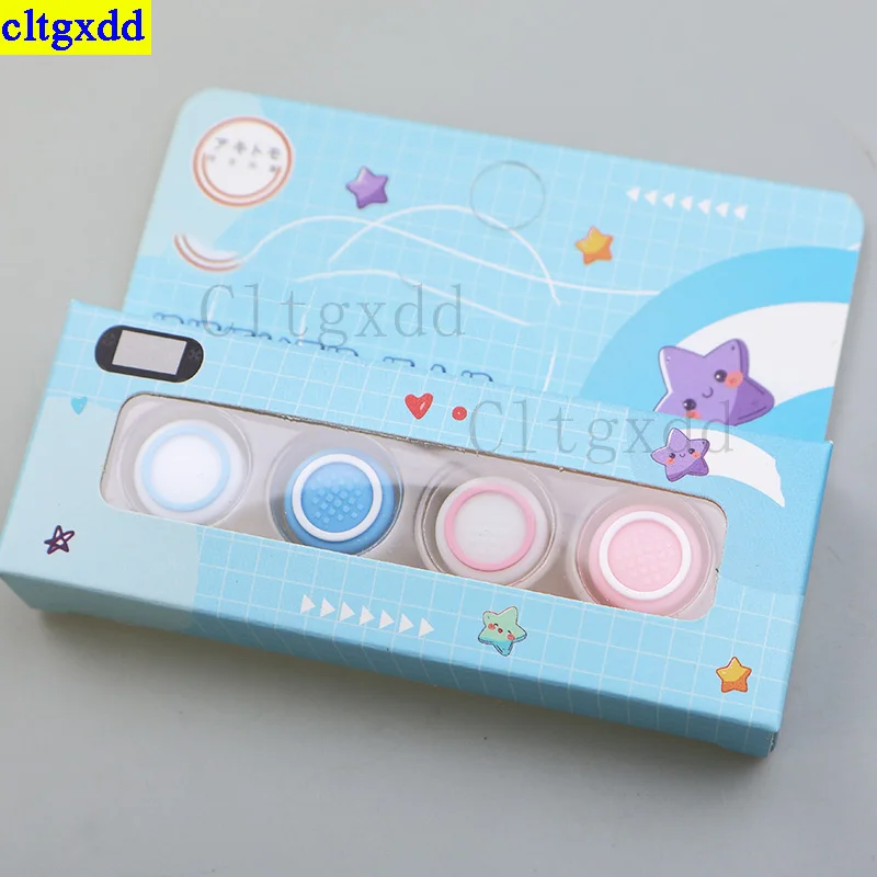 Cltgxdd 4 pièces couleur Silicone souple poignée de pouce couverture Psvita PS Vita PSV 1000 Fat/2000 mince Joystick bouton housse de protection
