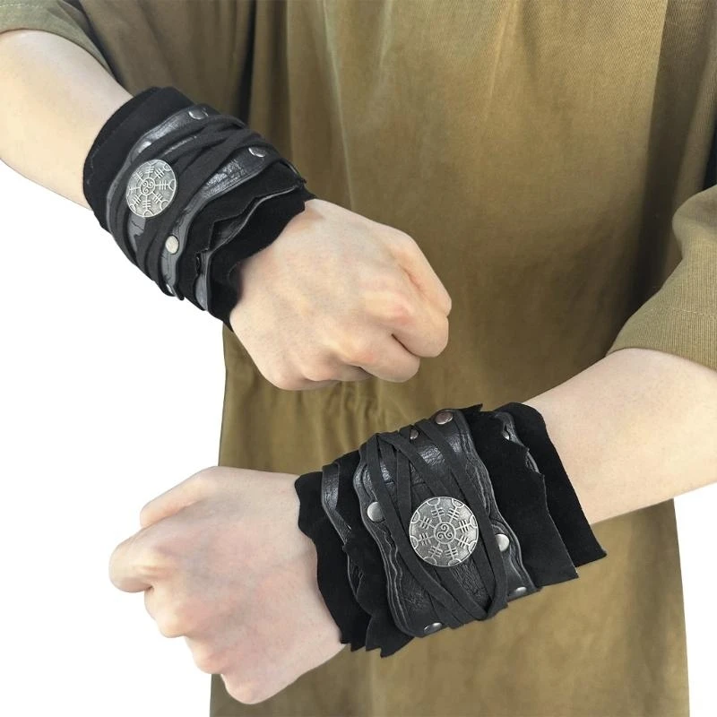 39bb lucing armbracers中世のテーマアームガードロールプレイコスチューム小道具