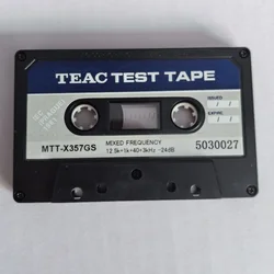 TEAC Test Tapes MTT-X357GS TYPE II Mix Multiuse Multi-Purpose Hybrid Test Tapes Frequency,Speed & Flutter