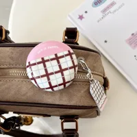 Korean Ins Colour Clashing Checkered Headphone Case for Huawei Freebuds 4 5 5i Protective Case for FreeBuds Pro 3 IMD Cover