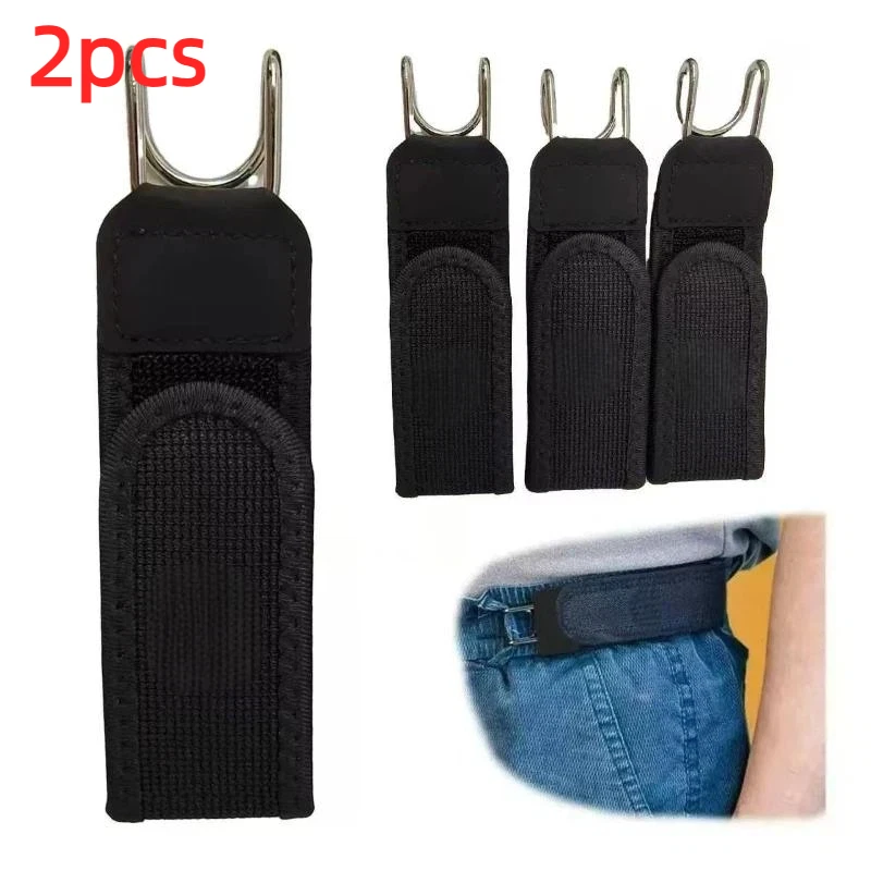 Elastische Gürtel ohne Schnalle, elastischer Gürtel für Damen und Herren, Unisex-Stretchgürtel für Hosen und Jeans, lässiger, schnallenfreier, verstellbarer Gürtel – Detail 1