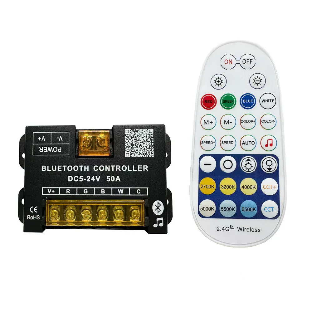 3 Keys/16 Keys/27 Keys Large Iron Case Knob Dimmer LED Monochrome Strip Light Box Controller High Brightness High Power No Flic