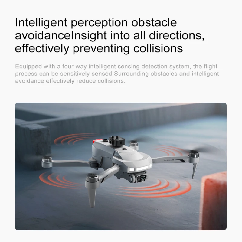 8K ESC Brushless Evitamento Ostacoli WIFI FPV RC Drone 5G Spray GPS Posizionamento del Flusso Ottico Grande Schermo di Controllo Remoto Quadcopter