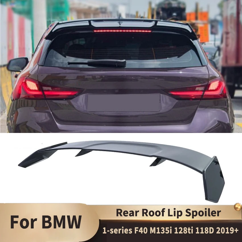 

Rear Roof Lip Spoiler Tail Wing for BMW 1-series F40 M135i 128ti 118D Hatchback Spoiler 2019 To Up Rear Trunk Wing Accessories