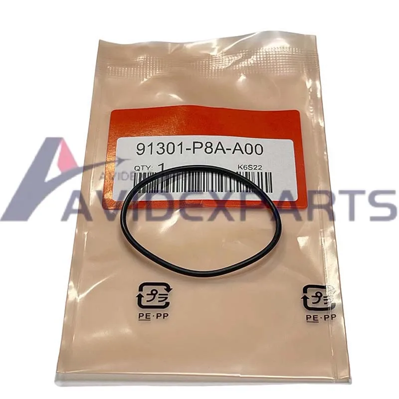 

2pcs 91301-P8A-A00 For Honda Civic rubber washer auto rubber seals Engine Camshaft Seal O Replacement