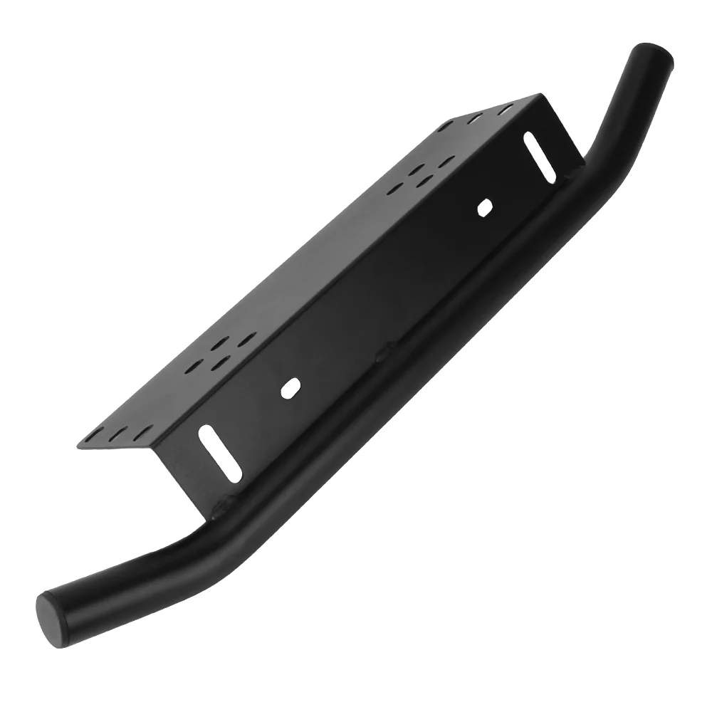Off Road LED Light Bar Frame Holder Log Light Mount Bracket Aluminum Universal Front Bumper License Plate SUV Lamp Holder