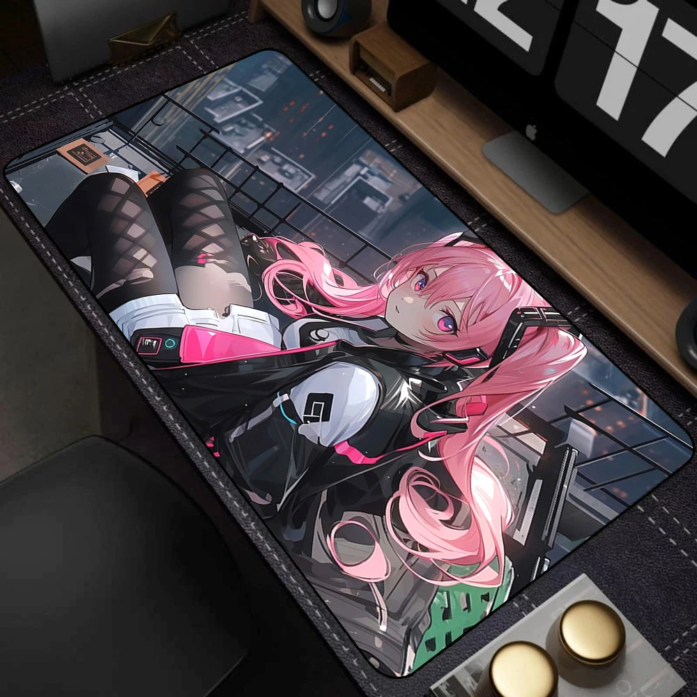 90x40cm Mousepad Large Gaming Computer Keyboard Mouse Pad Soft Carpet Kawaii Mausepad Anime Cute Girl Speed Alfombrilla Raton