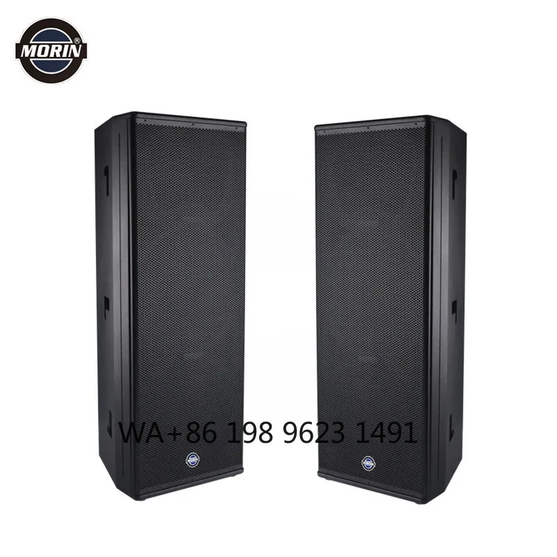 Super Power Passive Dual 15 Inch Professional Speaker for Gymnasium Stadium Palaestra Public Performance Audio Equipment