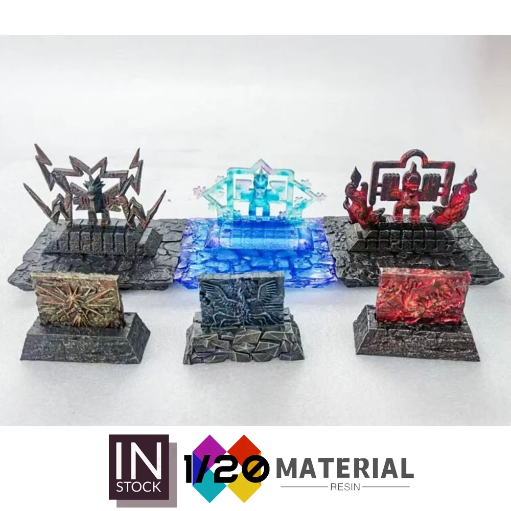[Em Estoque] Escala de Resina 1/20 [PALLET TOWN] – Stone Idol, Articuno, Zapdos e Moltres Split2