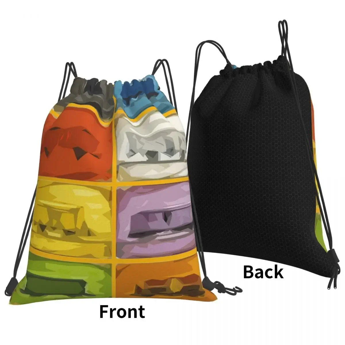 Ticket To Ride The Trains Backpacks Casual Drawstring Bags Drawstring Bundle Pocket Storage Bag Book Bags For Man Woman School