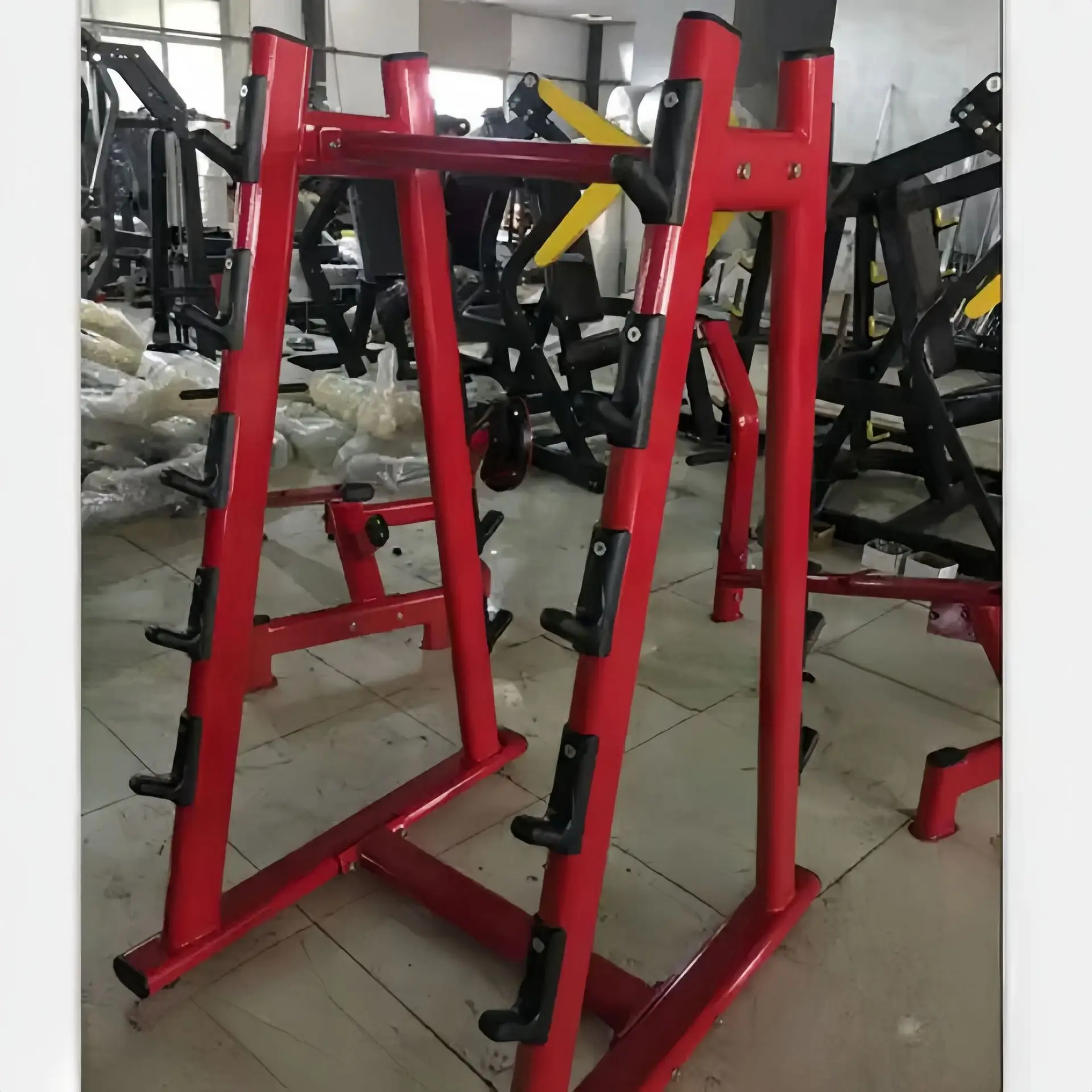 Commercial Gym Indoor Equipment Fixed Small Barbell Storage Rack with Stable Structure for Indoor Use