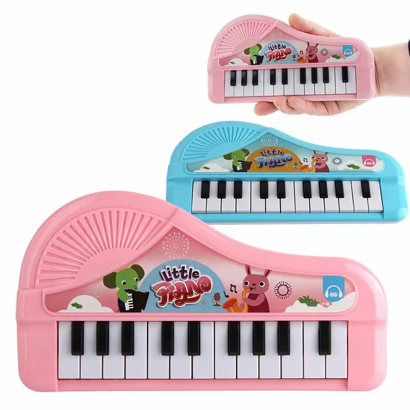 Brinquedos Eletrônicos de Piano Infantil, Puzzle, Educação Infantil, Instrumento Musical, Analógico, Presente do Bebê, 13 Chaves