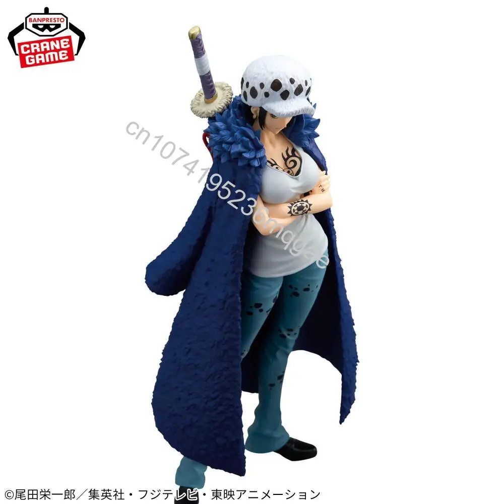 In Magazzino Originale BANPRESTO One Piece GLITTER & GLAMOUR Trafalgar Law CHANGE ver Figura Anime Modello Giocattolo Desktop ornamenti Regalo