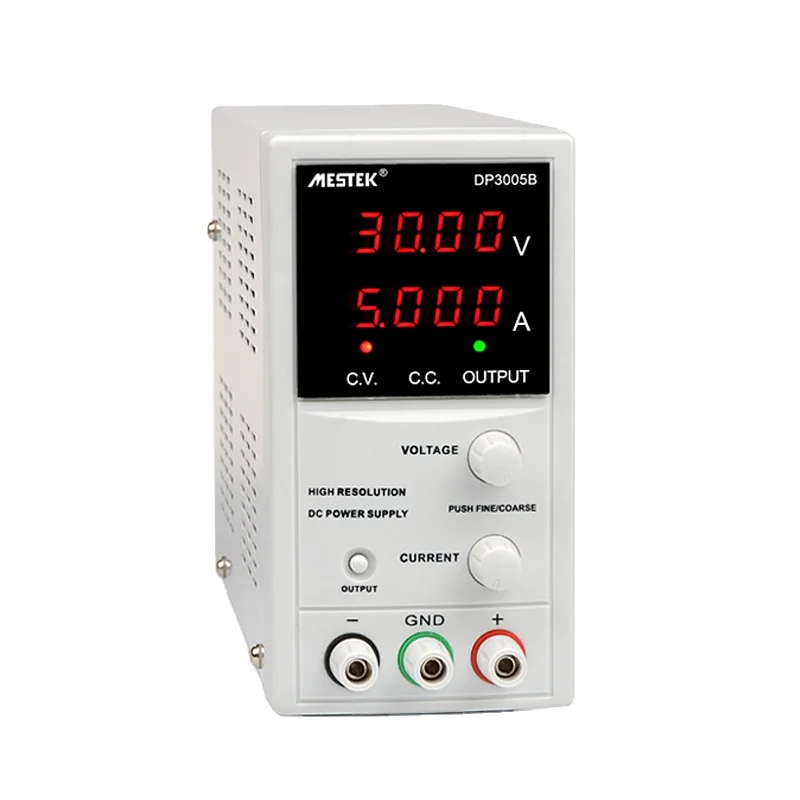 Fonte de alimentação CC regulamentada, ferramenta prática, alta precisão, alta estabilidade, saída 30V, 5A Coding Switch, DP3005B