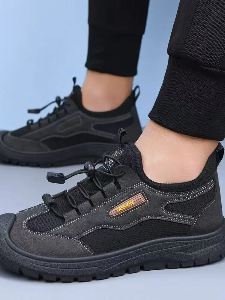 spring-new-men's-hiking-shoes-outdoor-breathable-comfortable-walking-shoes-versatile-casual-slip-on-soft-bottom-dad-shoes