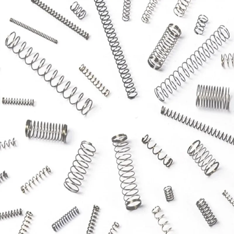 304 stainless steel compression spring, Micro spring,Wire Dia 0.7mm,OuterDia5/6/7/8/9/10/11/12mm,Length5/10/15/20/25/30/40/50mm.