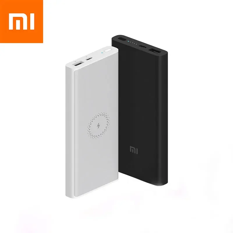 Xiaomi Wireless Power Bank 10000mAh WPB15PDZM USB C Fast Wireless Charger Portable Rechargeable Power Bank for Mobile Phone