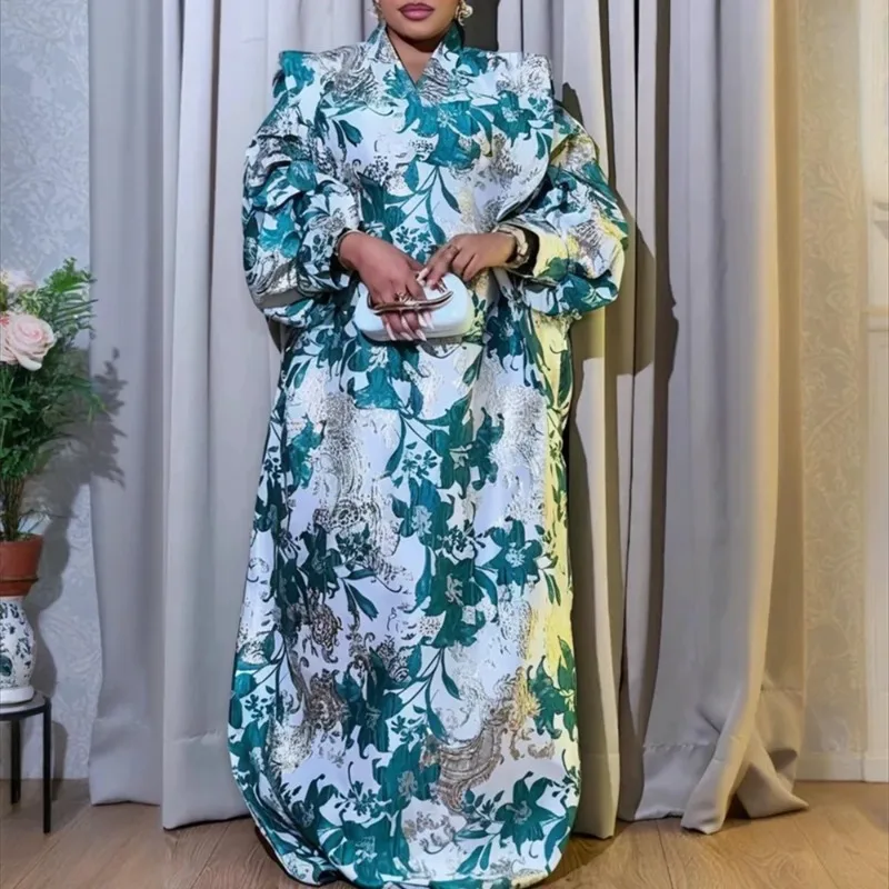 

African Dresses for Women Traditional Africa Clothing Dashiki Ankara Outfits Gown Abayas Robe Muslim Kaftan Maxi Long Dress 2026