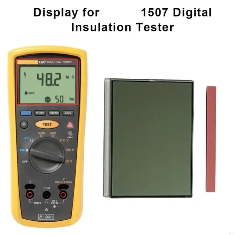 M76E Digitaler Isolationstester Hochpräzises LCD-Display für 1503 1507 1508 LCD-Display-Baugruppe Ersatz – Detail 10