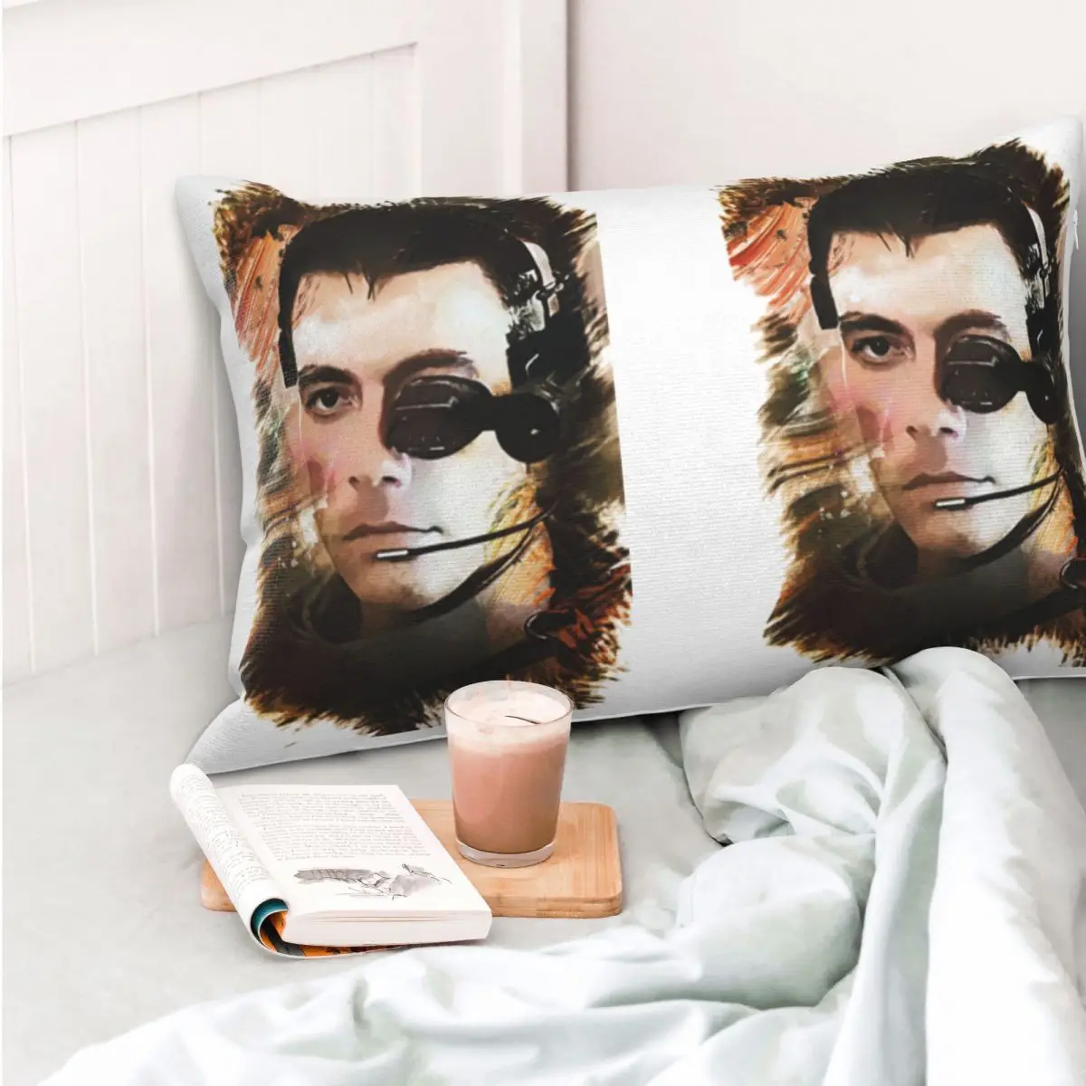 Universal Soldier Jean Claude Van Damme Rectangle Pillowcase Cushion Cover Decorative Bedroom Bed Home Comfort Throw Pillow