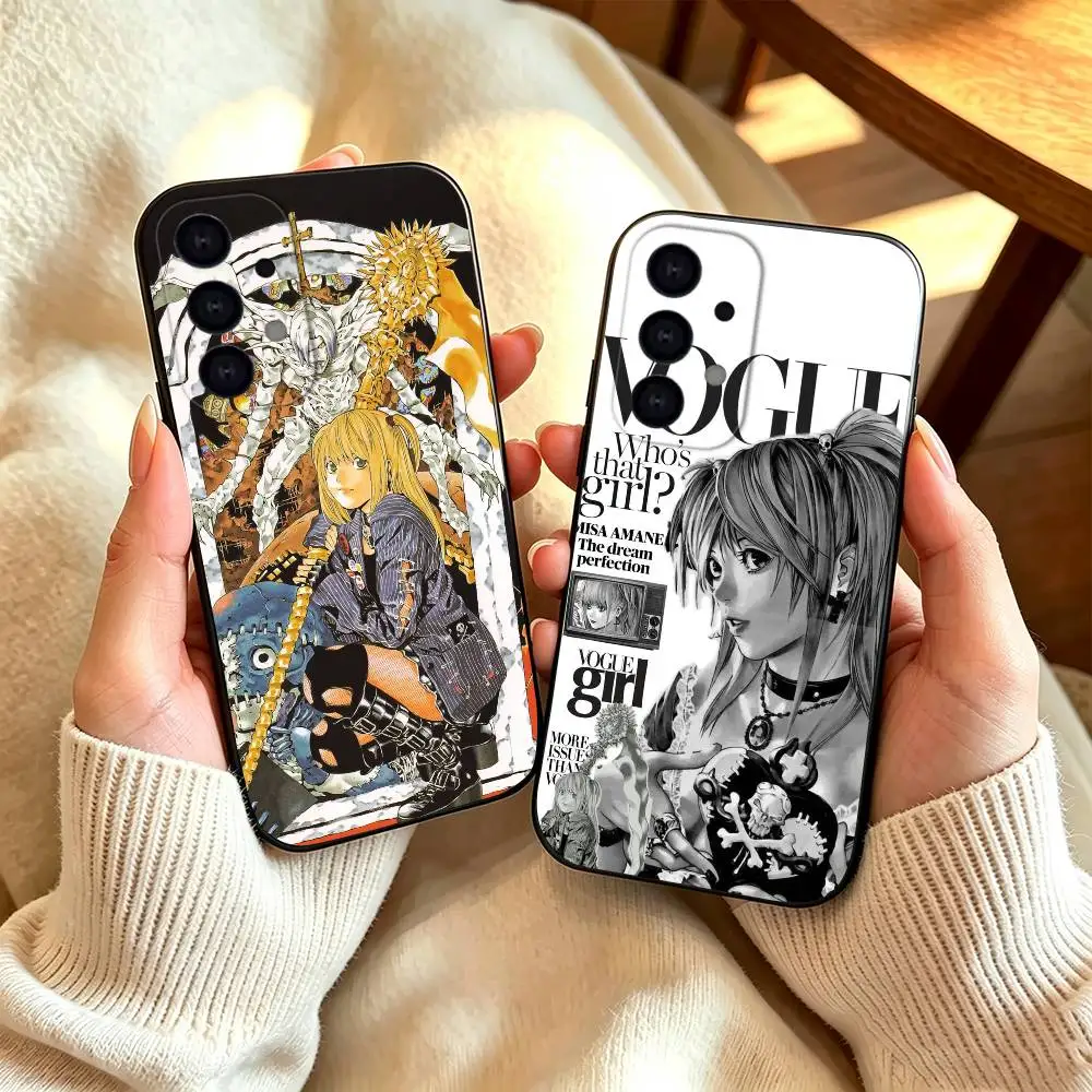 D-Death N-Note Phone Case For Samsung S26,S25,S24,S23,S22,S21,S30,Ultra,Plus,Fe,Lite,Note,10,Black Cover