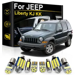 For Jeep Liberty KJ KK 2002 2003 2004 2005 2006 2007 2008 2009 2010 2011 2012 2013 Accessories Car Interior LED Lights Canbus