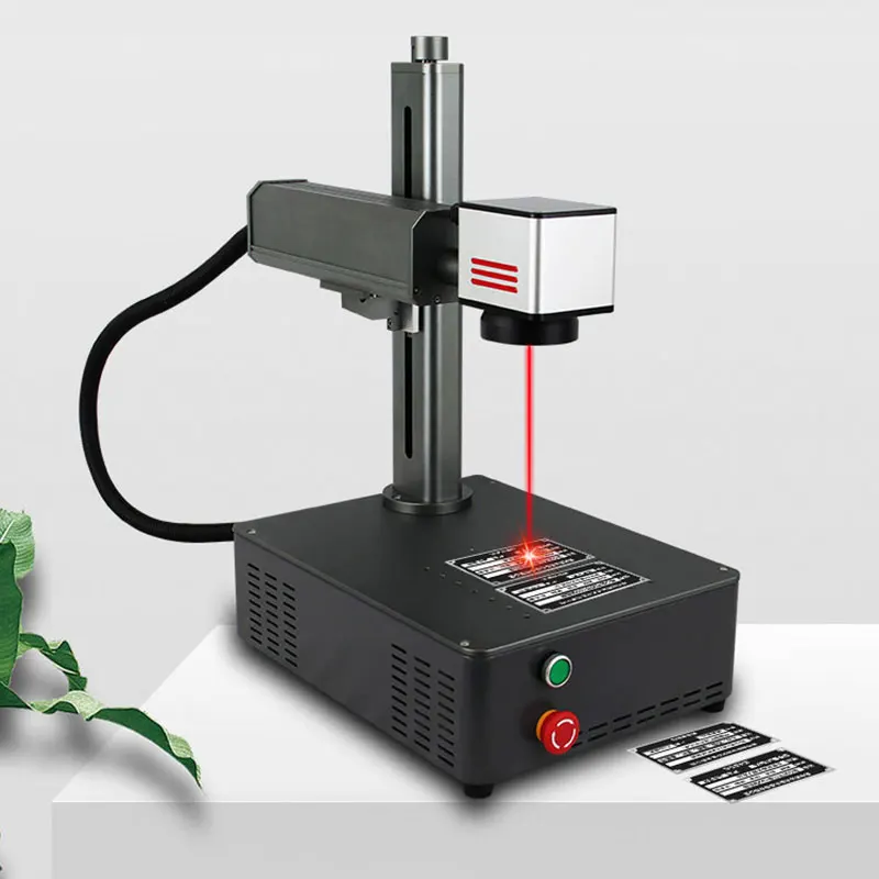 

JM 20W 30W Mini Impresora Desktop Max Fiber Laser Marking Machine for Metal and Non-metal Material Industry Laser Equipment