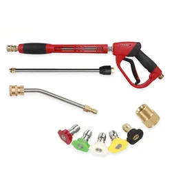 5000 PSI High Pressure Cleaner car washer Snow Foam Lance Car Wash Foam Cannon 1/4 quick connector car care