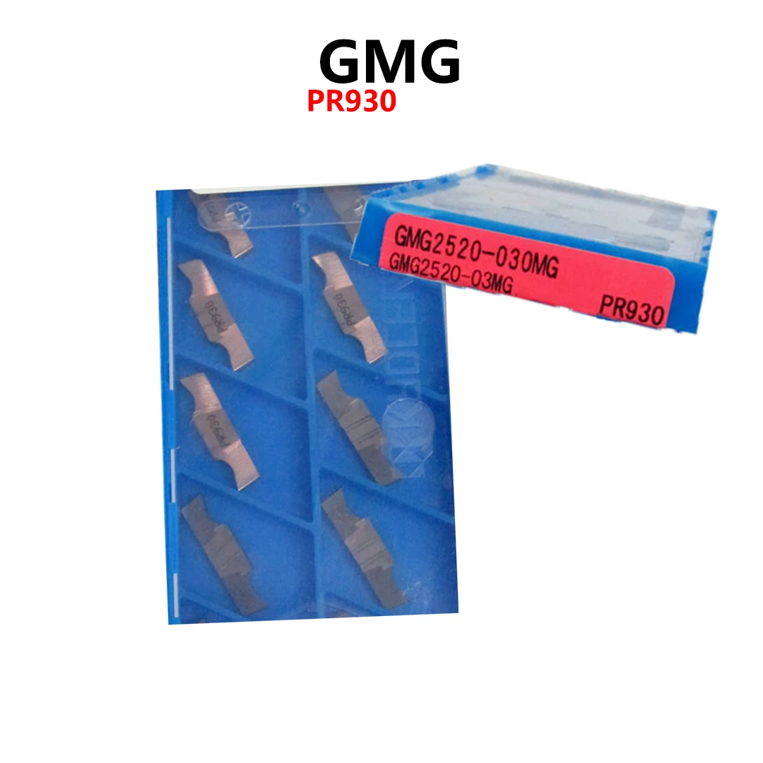 Baldes Original GMG2520 GMG3020 030MG GMG8030-050MG PR930 Grooving Carbide Inserts GMG 2520 3020 8030 Shank CNC Tools Holder