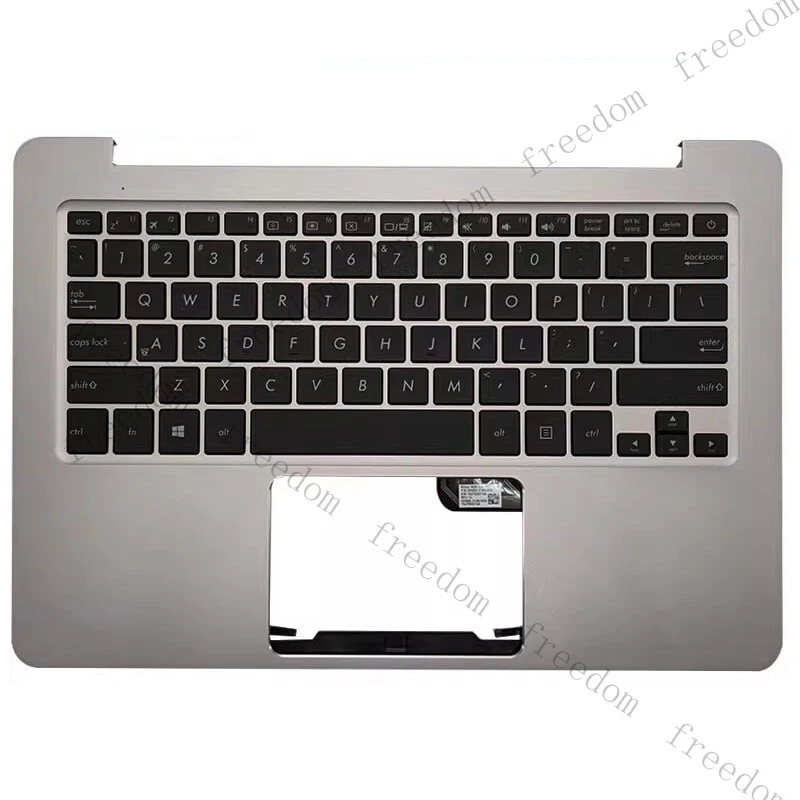 HTS  Palmrest for ASUS U305C U305F U305LA UX305L U305U U305F U305L Keyboard US Silver