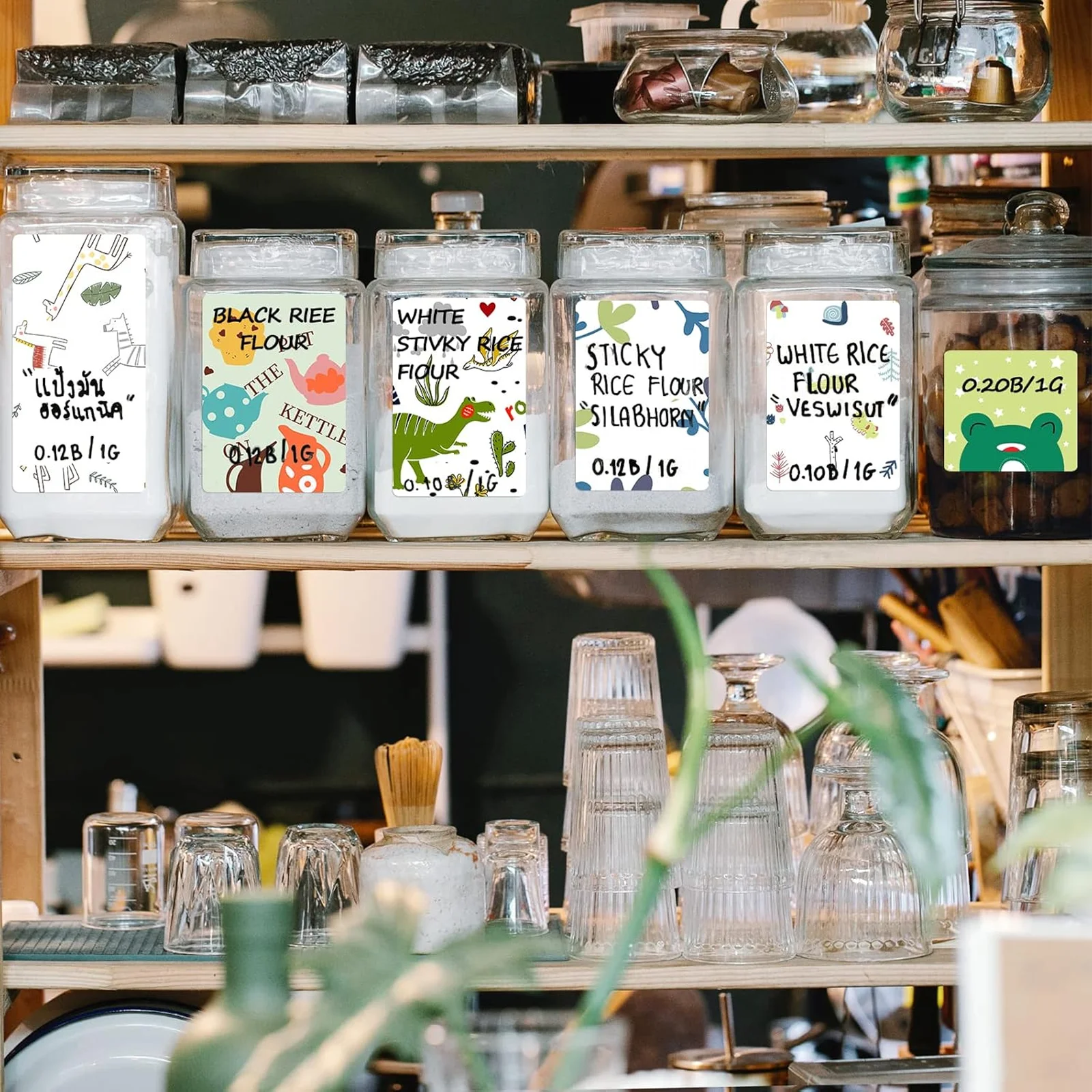 10/20/30/40 Sheets A4 pp Matte Vinyl Sticker Paper for Inkjet Printer Sticker Papers White Labels Waterproof & Tear-Resistant