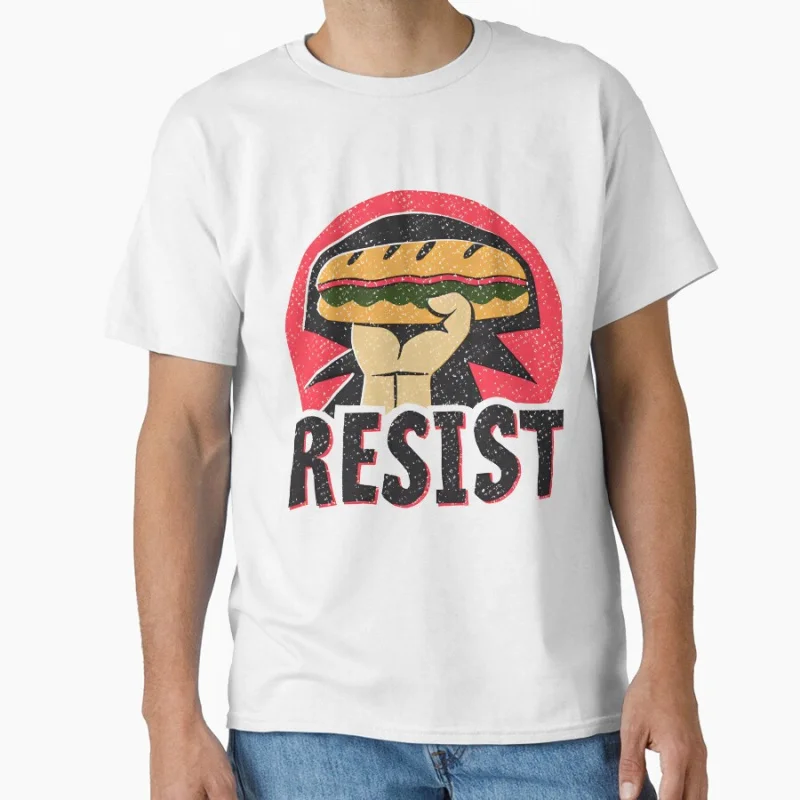 

Washington Sandwich Guy 2025 Anti trump freedom Funny t shirt for man S-6XL Large size Tops 100% cotton print Clothes