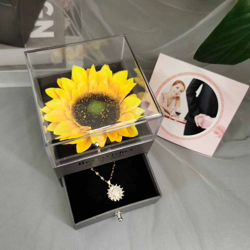 Perfect Sunflower Gift for Wife and Mom, Wedding Anniversary Gift, Mother's Day Gift, Ladies Christmas Gift, Valentine's Day Gif