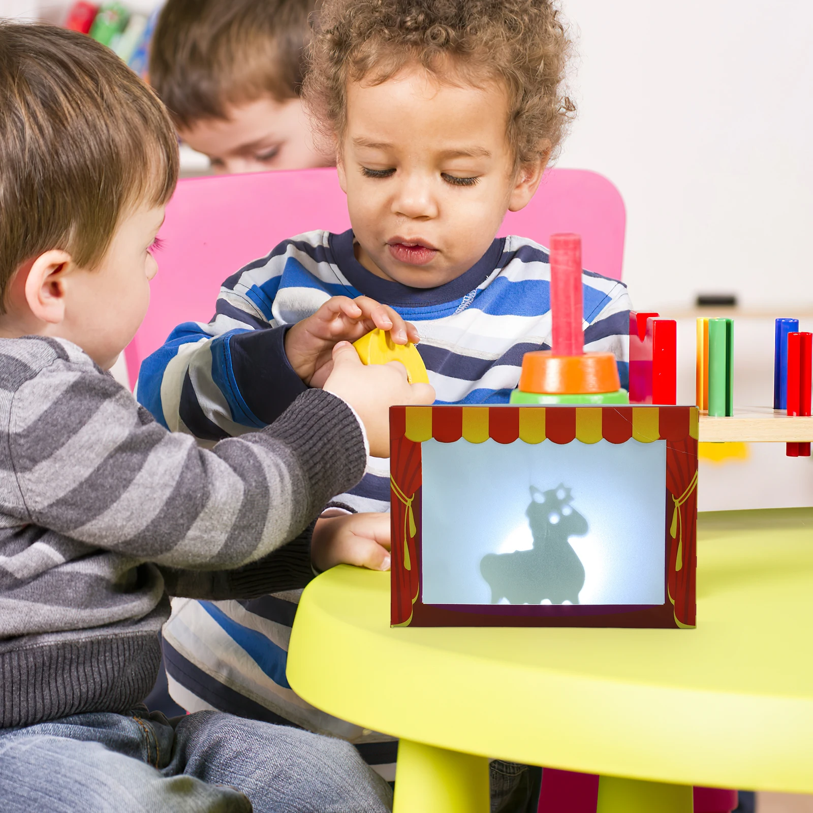Zestaw ręcznie robionych chińskich narzędzi do tworzenia cieni, tradycyjny rekwizyt do tańca, lekka papierowa lalka, zestaw DIY dla dzieci, edukacyjna zabawka.