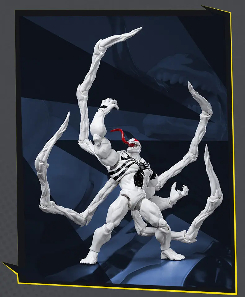 BLOKEES Deadpool Wolverine X-Men Logan Winston Wilson Spiderman Venom Captain America Actionfiguren mit Beweglichen Gelenken Spielzeug Geschenke – Detail 31