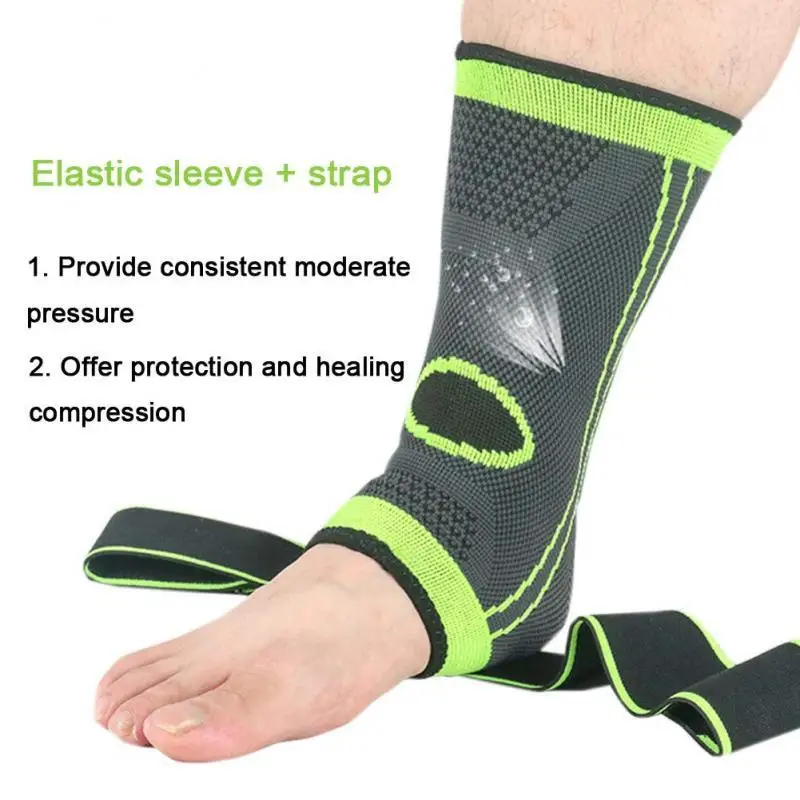 1pcs Compression Ankle Support Football Volletball Sport Anklet Support Breathable Ankle Braces Tobillera Orthosis Ankle