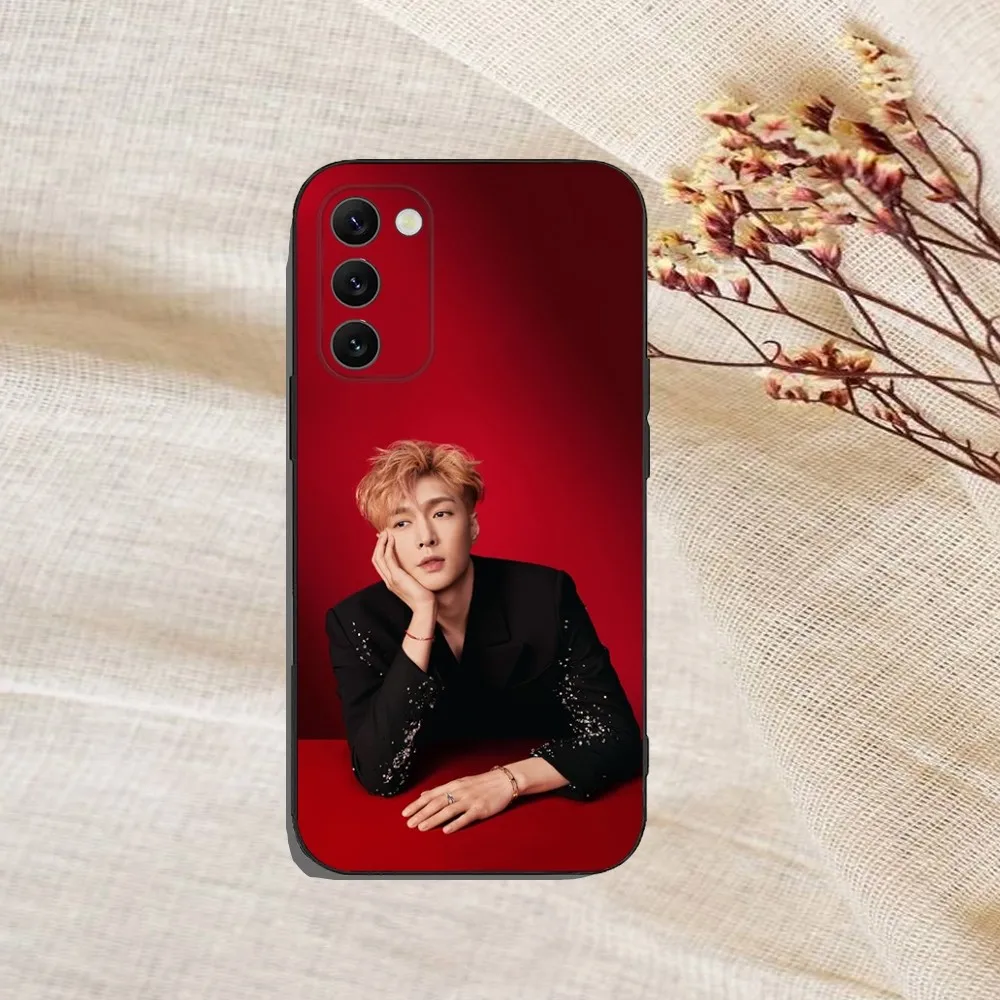 LAY Zhang Singer Phone Case For Samsung Galaxy A13,A21s,A22,A31,A32,A52,A53,A71,A80,A91 Soft Black Cover