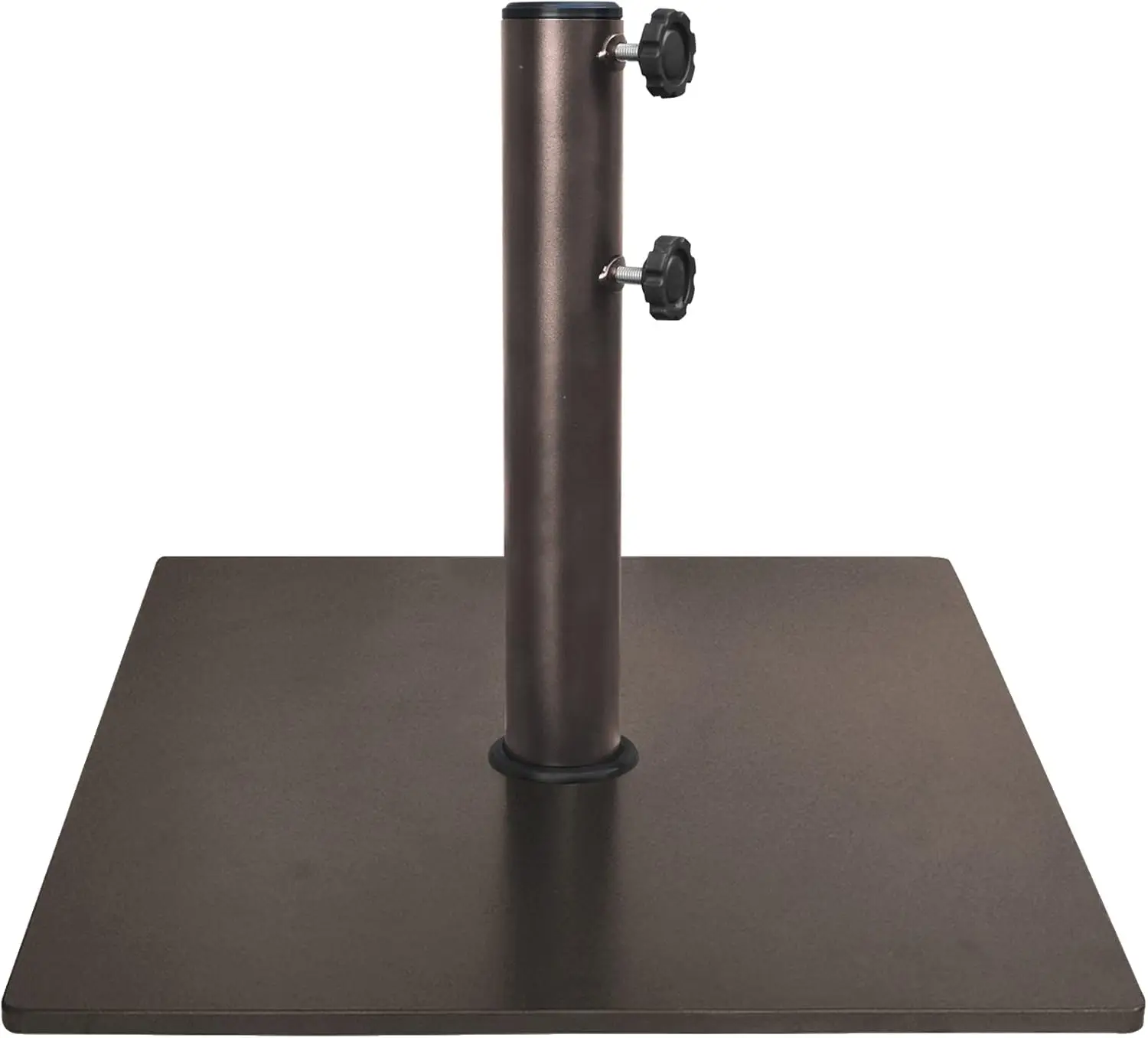 Heavy Duty Round Patio Umbrella Base Steel Plate Umbrella Stand Holder Weight Sandbag Set For Outdoor Market Sunshade Garden Yard Patio Table Bronze view 7