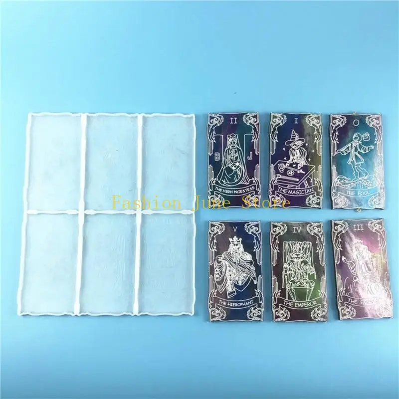 N5KA Heat Resistant Silicone Mold Flexible Silicone Crafts Mold for Jewelry Making