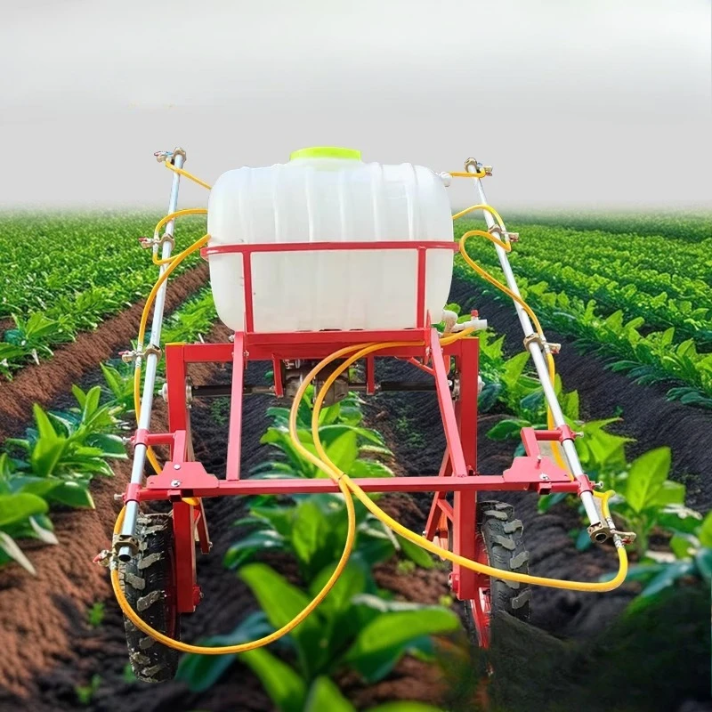 

New hand-held self-propelled sprayer corn wheat orchard spray fertilization agricultural four-wheel large-capacity spraying