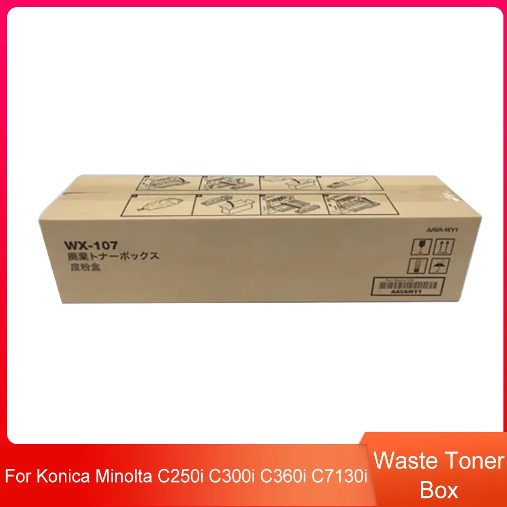 WX-107 Original Waste Toner Box for Konica Minolta C250i C300i C360i C7130i Waste Toner Container